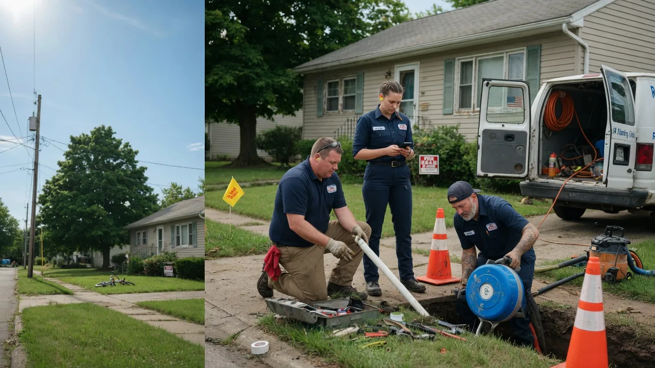 Sewer Line Repair in Cedar Point, IL near me